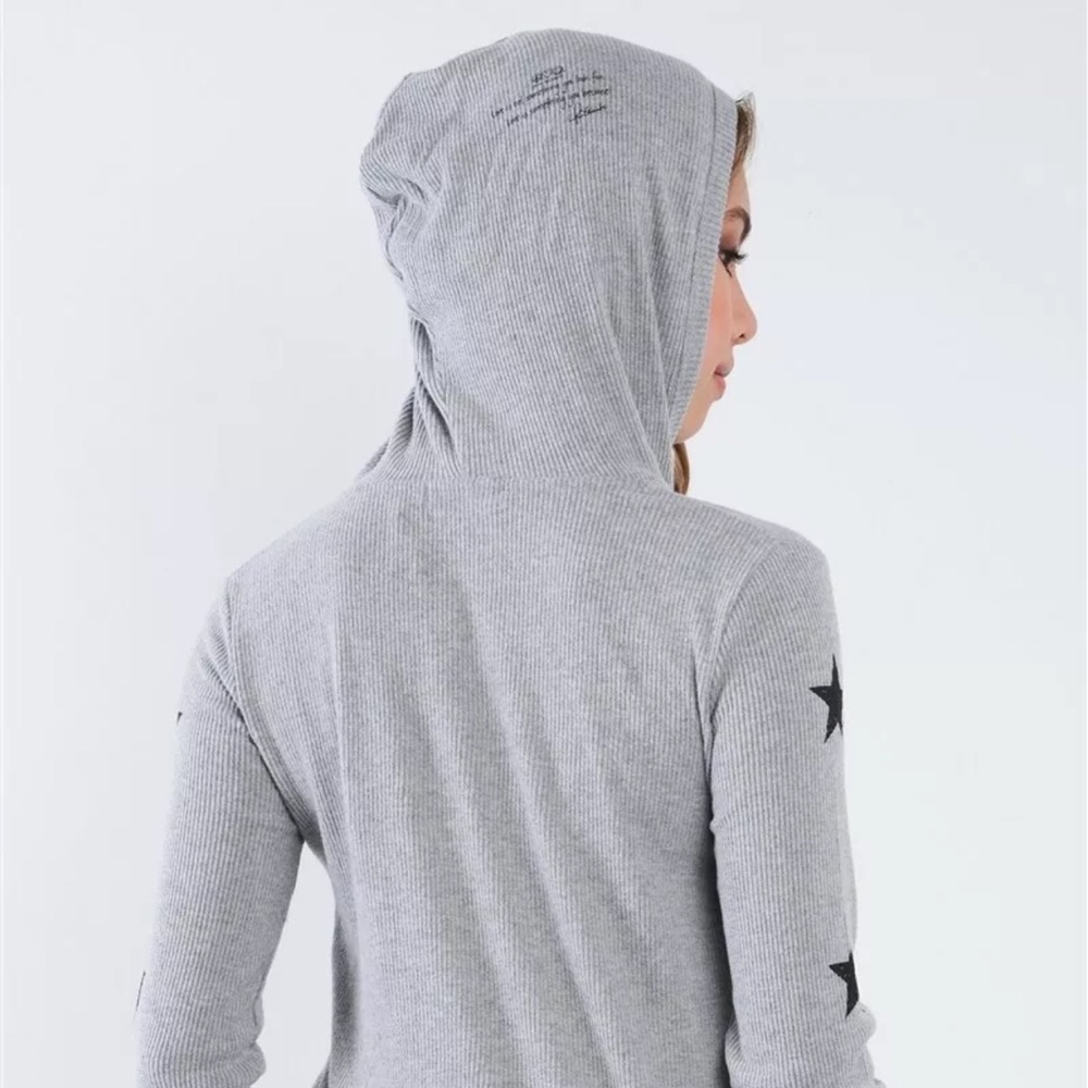 Gray Zip Up - image 3
